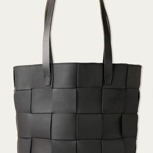 WP Standard Woven Leather Tote Bag With Dust Bag